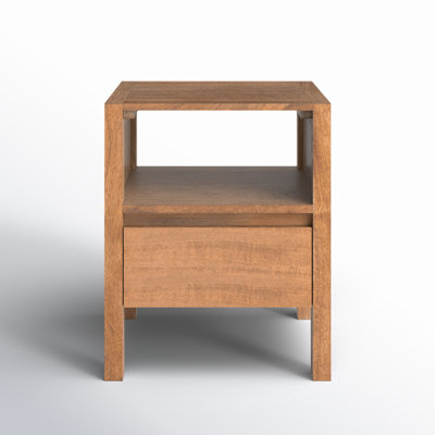 Varick 1-Drawer Mango Nightstand
