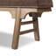 Velvet Solid Wood Bench