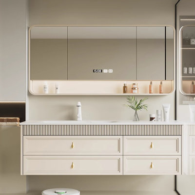 Armoire de salle de bain simple de luxe à la française