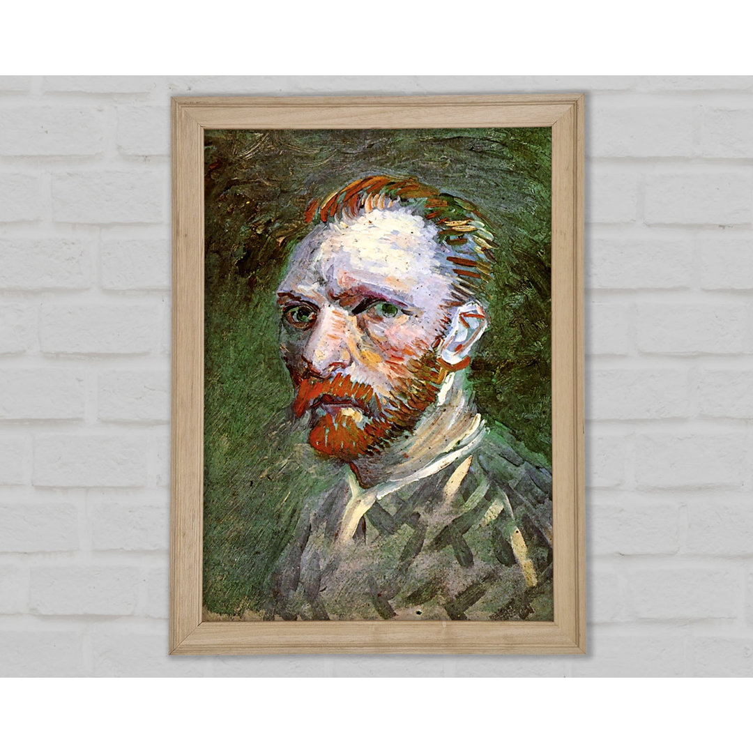 Selbstporträt 4 von Van Gogh - Einzelne Bilderrahmen Kunstdrucke