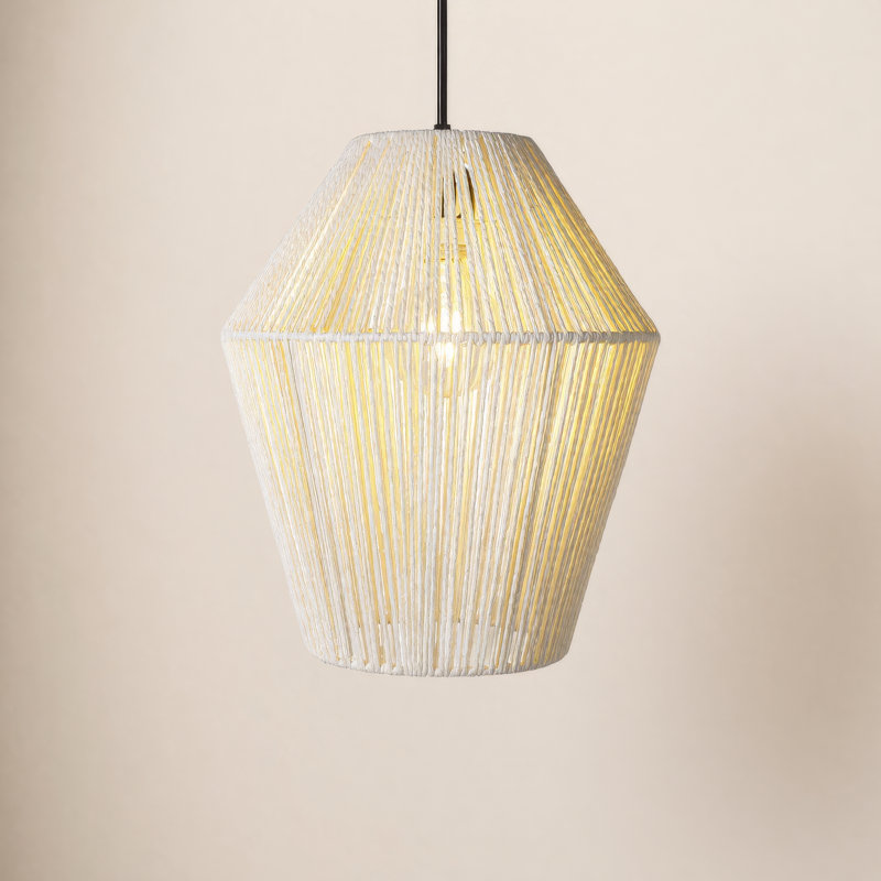 Luminaire suspendu Medea, Blanc, Blanc