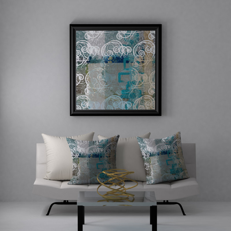 Reversible Throw Pillow, 24" x 24"
