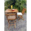 Table à manger pliable en bois Warren