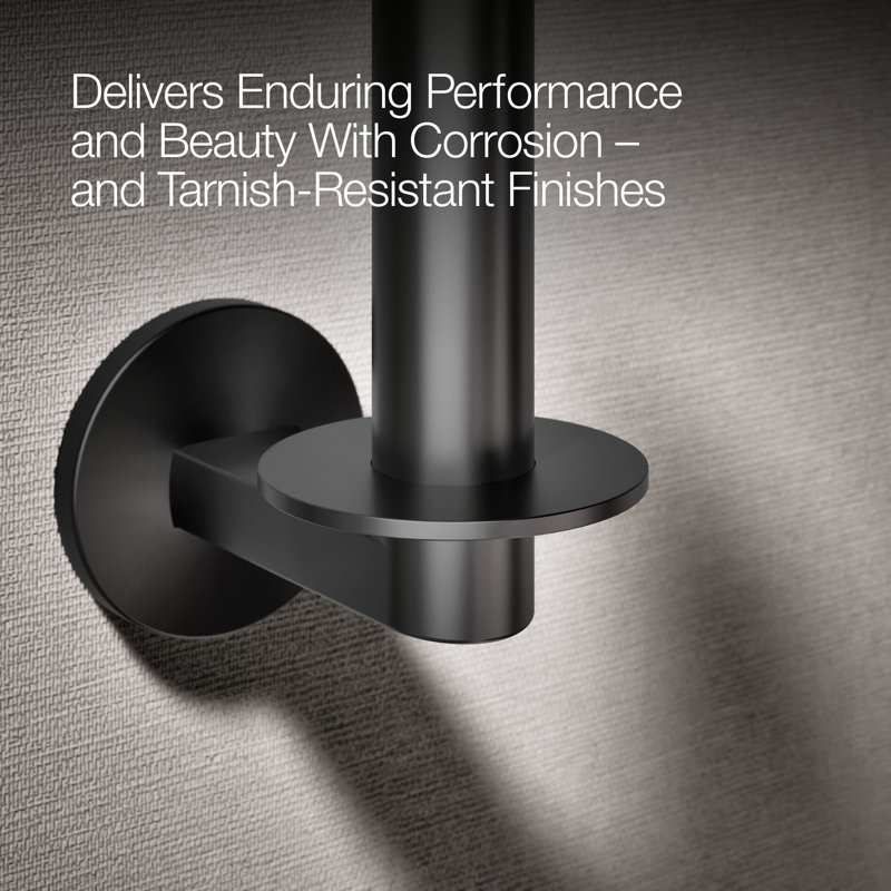 Components™ Vertical Toilet Tissue Holder, Matte Black