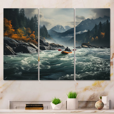 " River Reflections II " 3 - Pieces