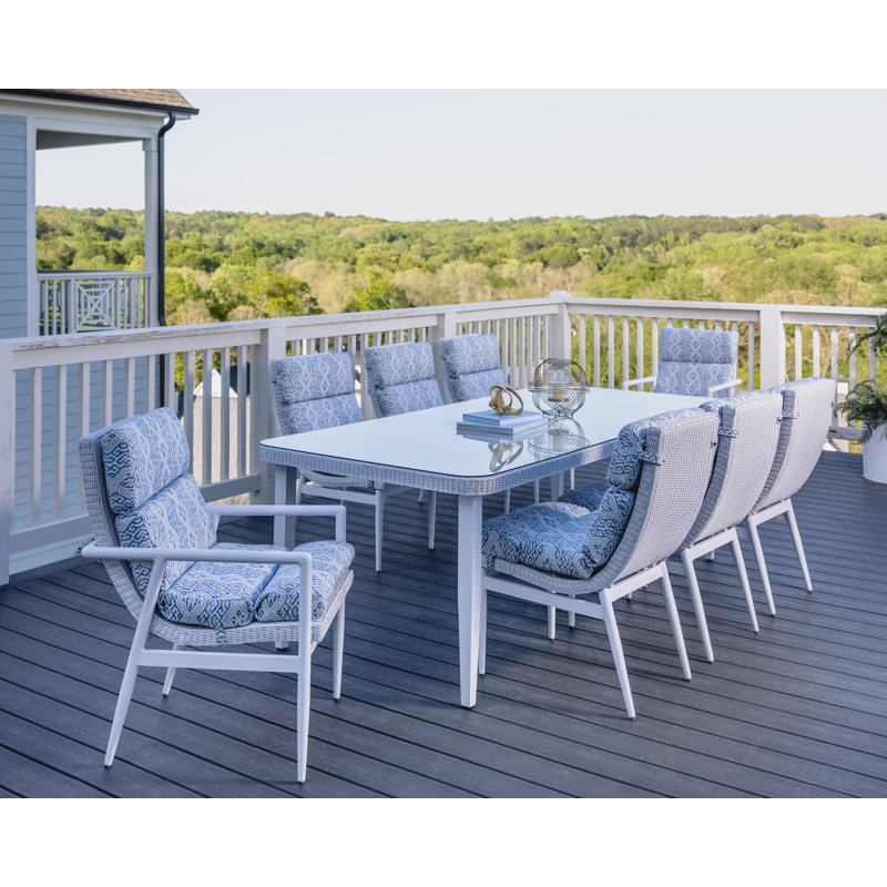 Outdoor Dining Armchair, White
