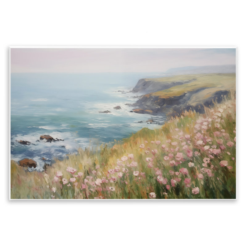 Art mural rose "Wildflower View" par LSR Design Studio, 10" H x 15" W
