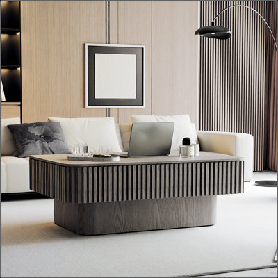 Table basse à plateau relevable 38,6 po