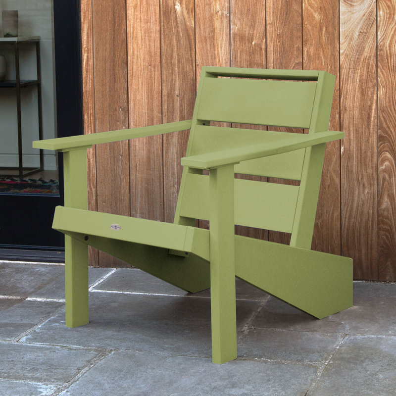 Chaise Adirondack moderne Haven, Vert palmier