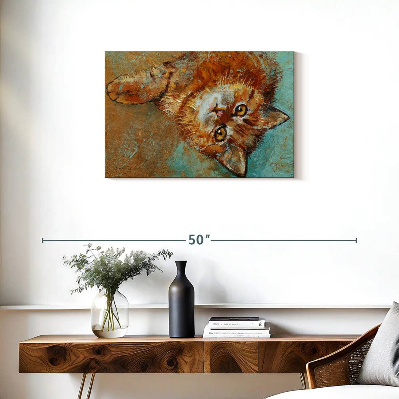 Little Tiger, 20" H x 30" W