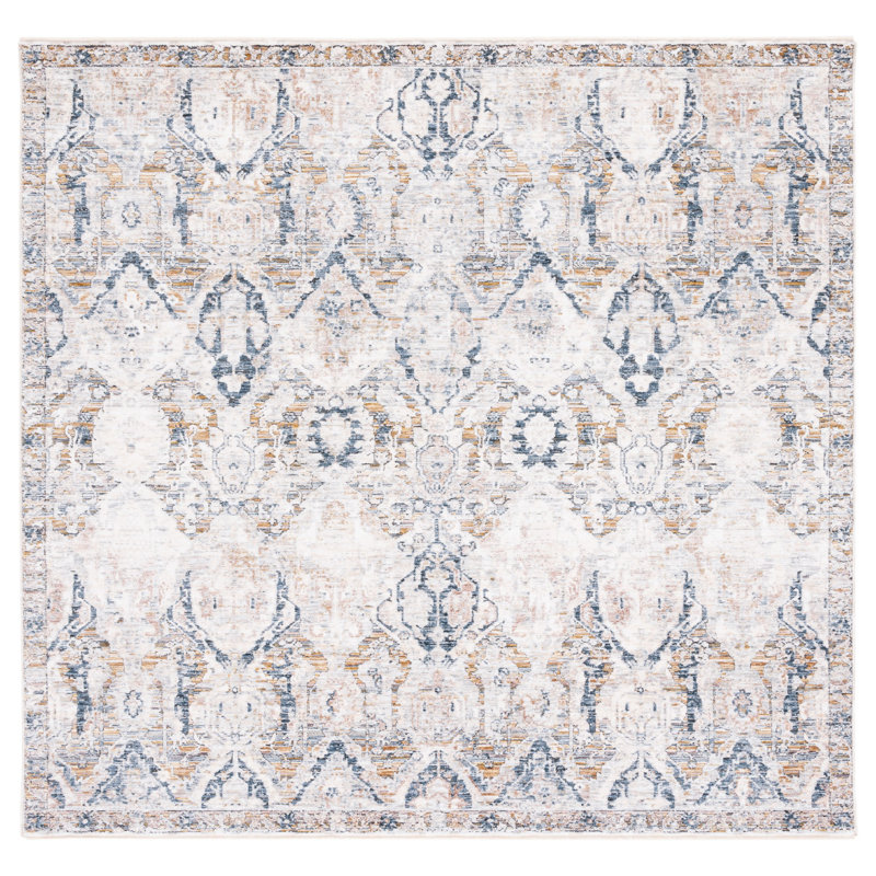 Gefell 600 Performance Oriental Rug, Square 6'