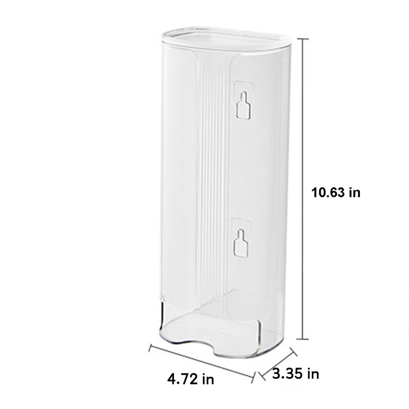Support de sac en plastique, Clair