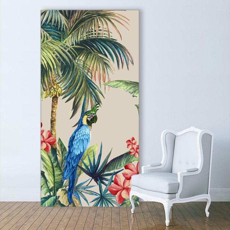 «Tropicano Ii», reproduction d'art sur toile géante