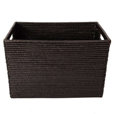 Handmade Coastal Rattan Decorative Basket 1