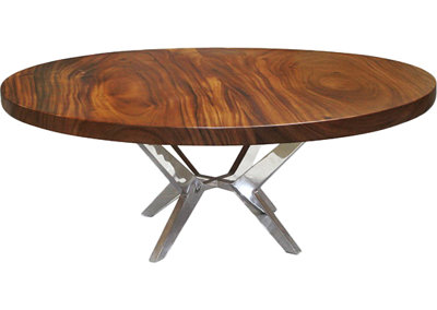 Jamie Pedestal Coffee Table