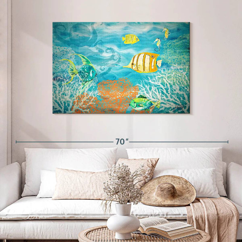 Poissons sous la mer