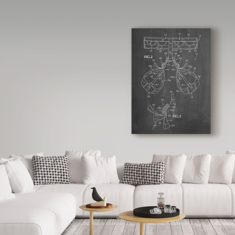 «Harness» Manilo, reproduction d'art sur toile tendue, H 19 po x l 14 po