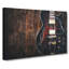 Wooden Electric Guitar - Wrapped Canvas-56642223