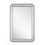 Antiqued Rectangle Glass Wall Mirror