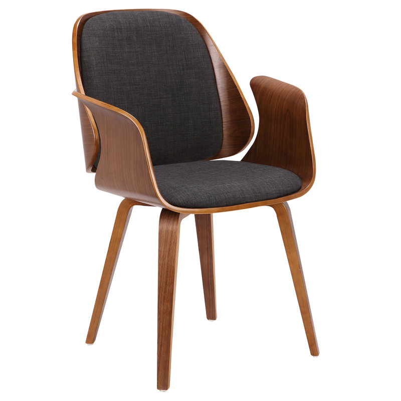 111.8cm H Linen Upholstered Armchair
