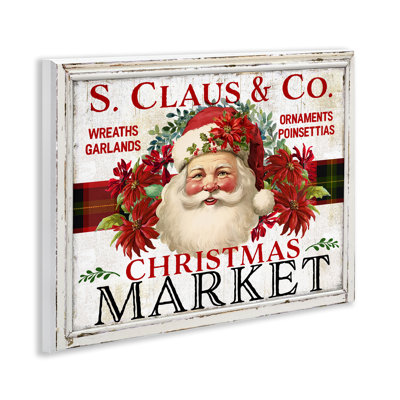 Art mural sur toile Holiday Holiday Market par Creatif Belle