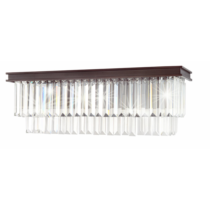 Lustre mural Akshata 44 x 6,5 x 08 brun, Brun