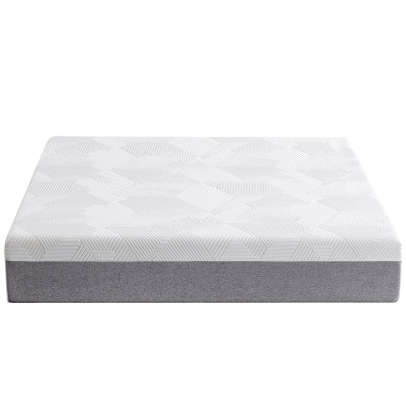 Matelas simple en mousse à mémoire de forme 10 po Alwyn Home, 10", Lit simple