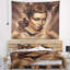 Portrait femme avec du chocolat en tête de tapisserie-28485564