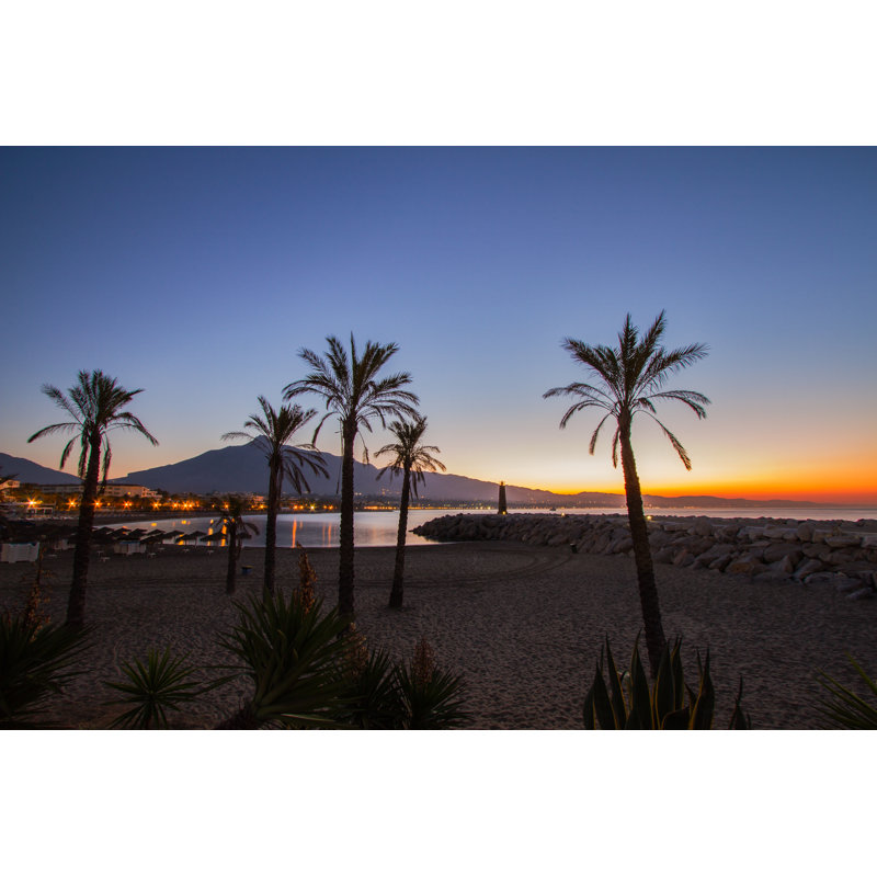 Sunrise At Puerto Banãºs by AaronPattison - Wrapped Canvas Print, 81cm H x 122cm W