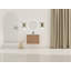 Meuble-lavabo mural 28 po avec lavabo en céramique blanche et porte à fermeture en douceur, emballage KD, contreplaqué