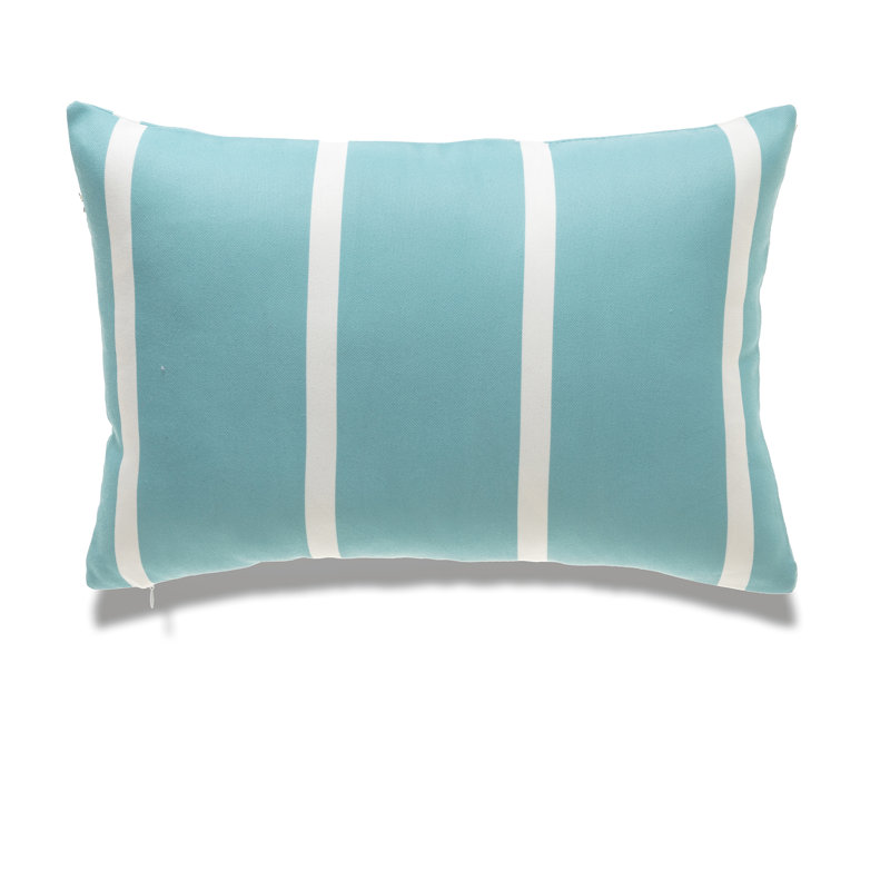  Housse et insert de coussin rectangulaire intérieur / extérieur en polyester My Cottage Home, Turquoise
