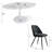 Chaena 5-Piece Oval Dining Table Sets-102506940