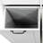 Laundry Cabinet With Doors And Shelf, Tilt-Out Laundry Hamper, Multiple Storage Space, Freestanding Style, Open Shelve, Adjustable Shelf, White