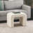 24 Inches Upholstered Waterfall Ottoman Footstool-780777895