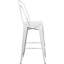 Blake Industrial Style Bar Chair - Set of 4 - Modern Metal Bar or Counter Height-1218146569-1218146574