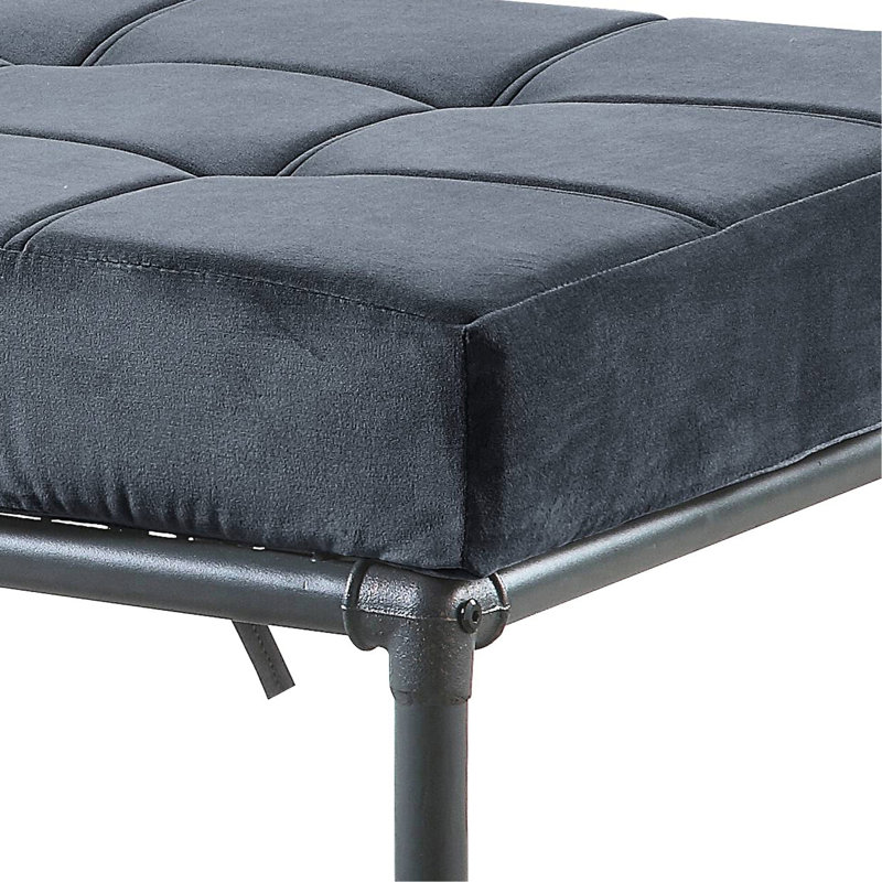 Brantley Upholstered Bench in Gray