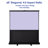 Yescom Outdoor Portable Projector Screen Projector Screen