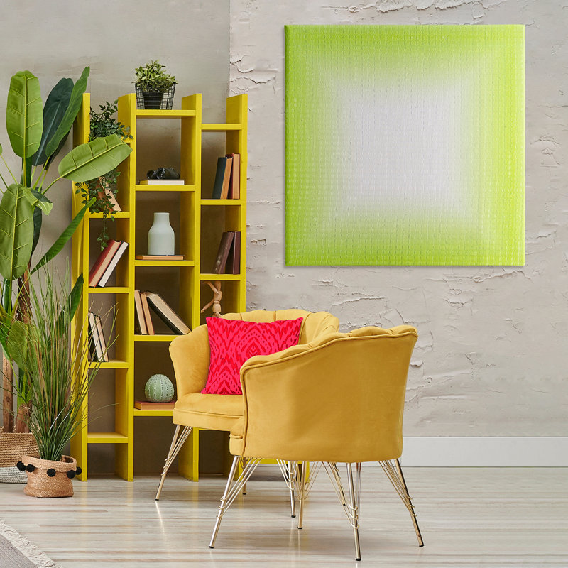 «Green Ombre Fade» par Michael Willett, H 36 po x l 36 po