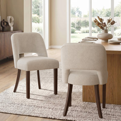 Upholstered Back Side Dining Chair