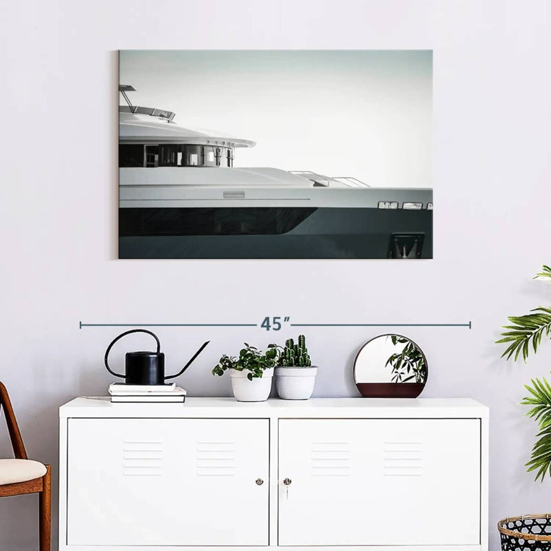Mehar Superyacht, 24" H x 36" W