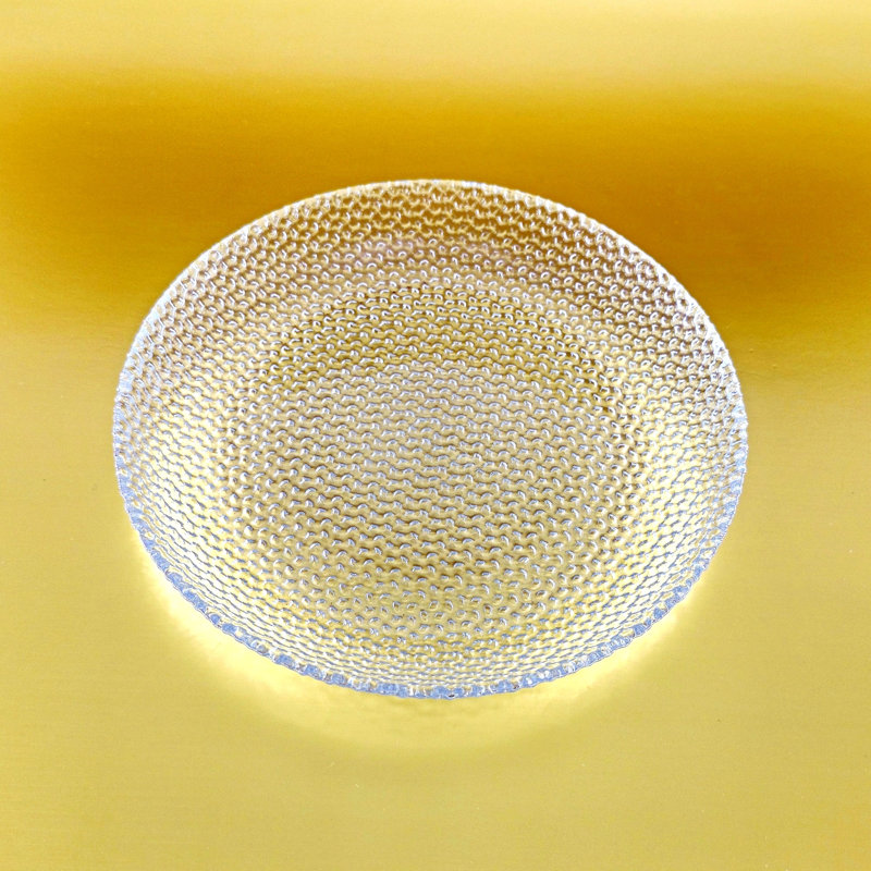 Madellyne Glass Salad Plate