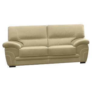 Tipton Faux Leather Sofa