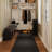 Extra-Long Custom-Length Non-Slip Runner Rug with Dirt-Trapping Grooves. Heavy-Duty, Absorbent, Stain-Resistant, and Washable. Perfect for Entryways, Hallways, and Offices, Black.-1038686124