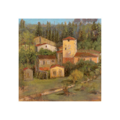 Tuscany Village Print by Michael Longo