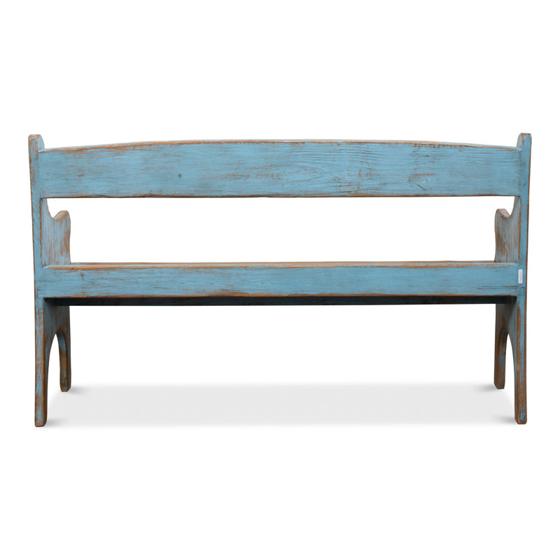 Arlo Solid Wood Bench, Green