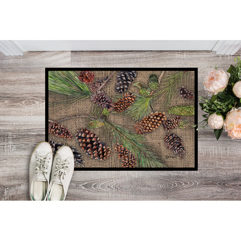 Tiskilwa Non-Slip Indoor Doormat, Rectangle 2' x 3'