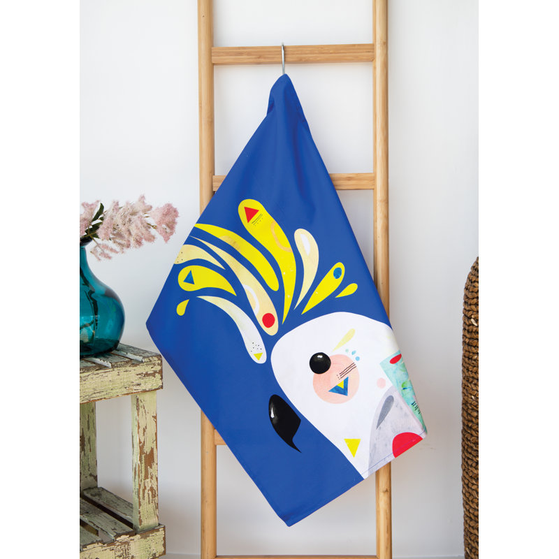 Pete Cromer Cotton Waffle Tea Towel Kitchen Towel