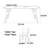 Premium Feel Solid Wood Rock Slab Dining Table-110945122