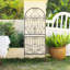  59" H X 22" W Iron Metal Garden Trellis For Climbing Plants