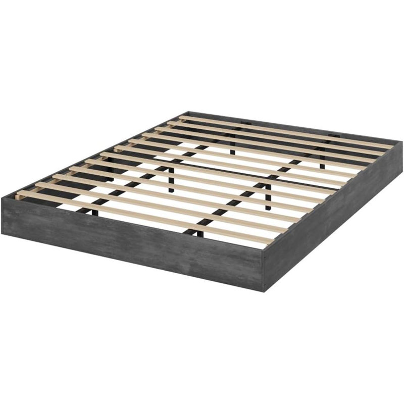 Platform Bed Frame Twin Size,Wooden Slat Support,No Box Spring Needed, Easy Assembly, Full